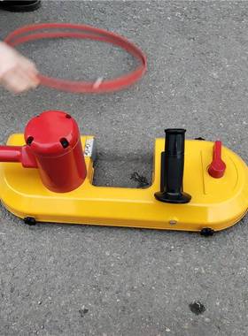 气用动锯机J轨QD10/1000矿动风切割FDJ-120/锯井下线锯风动钢轨切