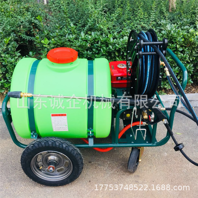 300L汽油移动洗车机顽渍清除