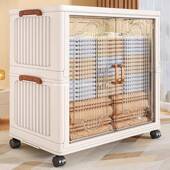 物厨挂件置房物架双开门大量衣物收纳DSZ架带轮带杆可容折叠杂储