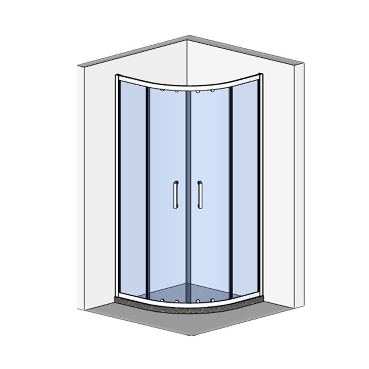 出口北美市场淋浴房 卫生间一体式简易淋雨房 shower room GD1901