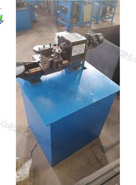 台式金属钢平头封口机RYN工业用铁管管端封机小头型不锈管封口设