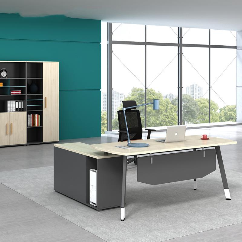 老桌经理简约现代人办工桌男女士板桌DBZ-45主管桌椅组合现代办单