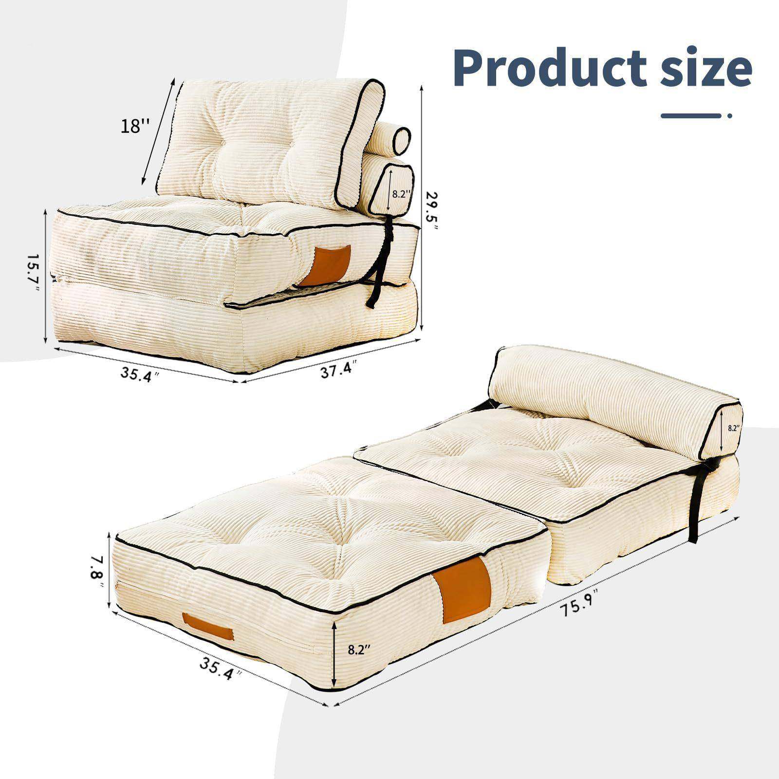 客马逊真空压缩沙发床厅阳台012榻简榻米单人约亚灯芯绒跨境
