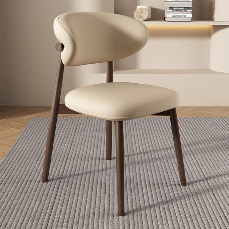 仿实木餐椅用家酒店餐子厅---轻奢网红靠背椅现代b简y