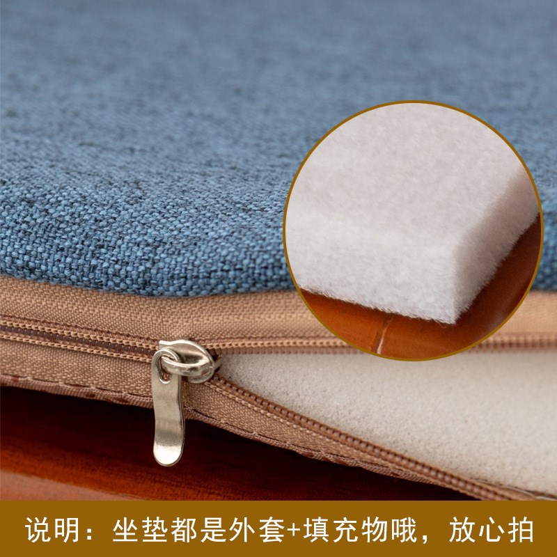 新中式四季用老式木质沙发坐垫加厚加硬防滑实木座垫沙发垫海新品