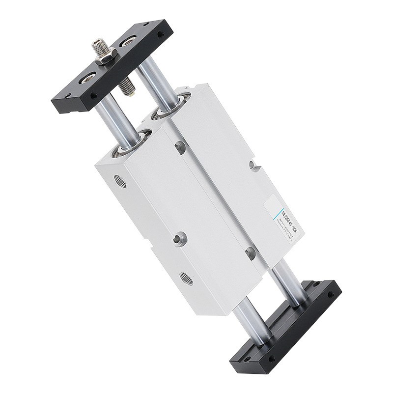 亿博气动TNJ行程可调气缸 气动双轴双杆10/16/20/25/32X20X30X40