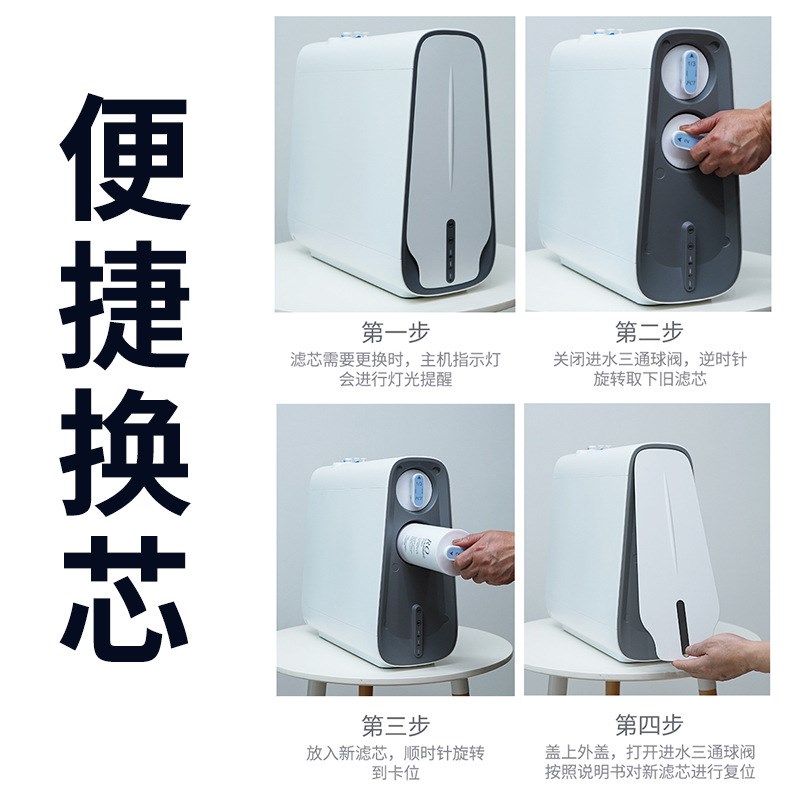 通用滤芯75G直饮机RO反渗透净水器家用PCT复合滤芯RO反渗透膜