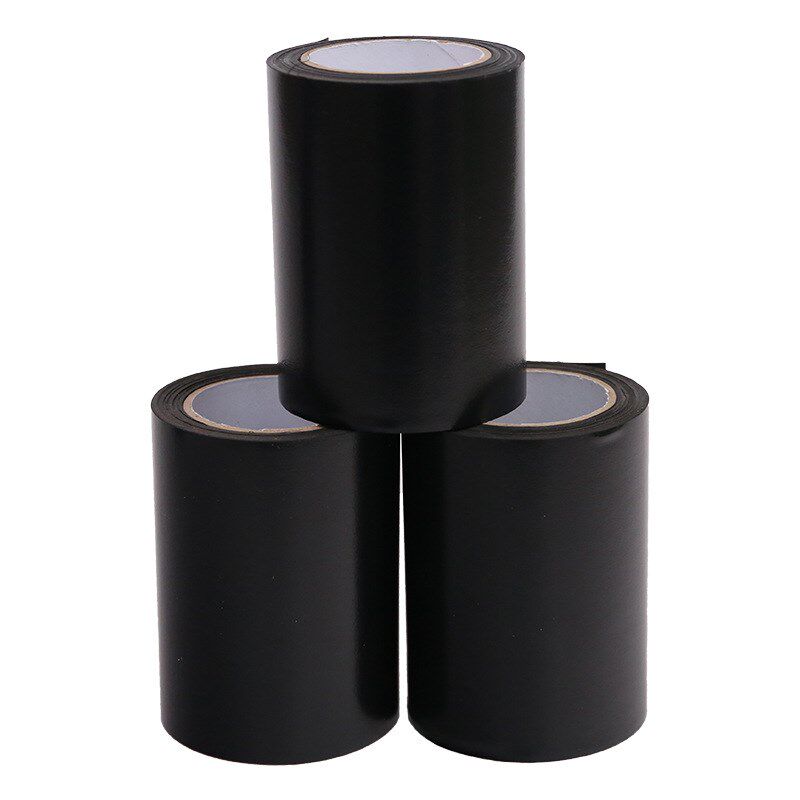 现货空调包轧带6/8公分黑白色铜管保温管缠绕带PVC闭孔弹性绑扎带