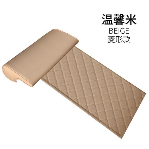 主副驾驶汽车座椅延长加长腿托腿部支撑耐磨皮革脚托缓解压力坐垫