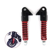 红色 电动滑板车配件 滑板车防颠簸 弹簧减震 通孔减震 避震器