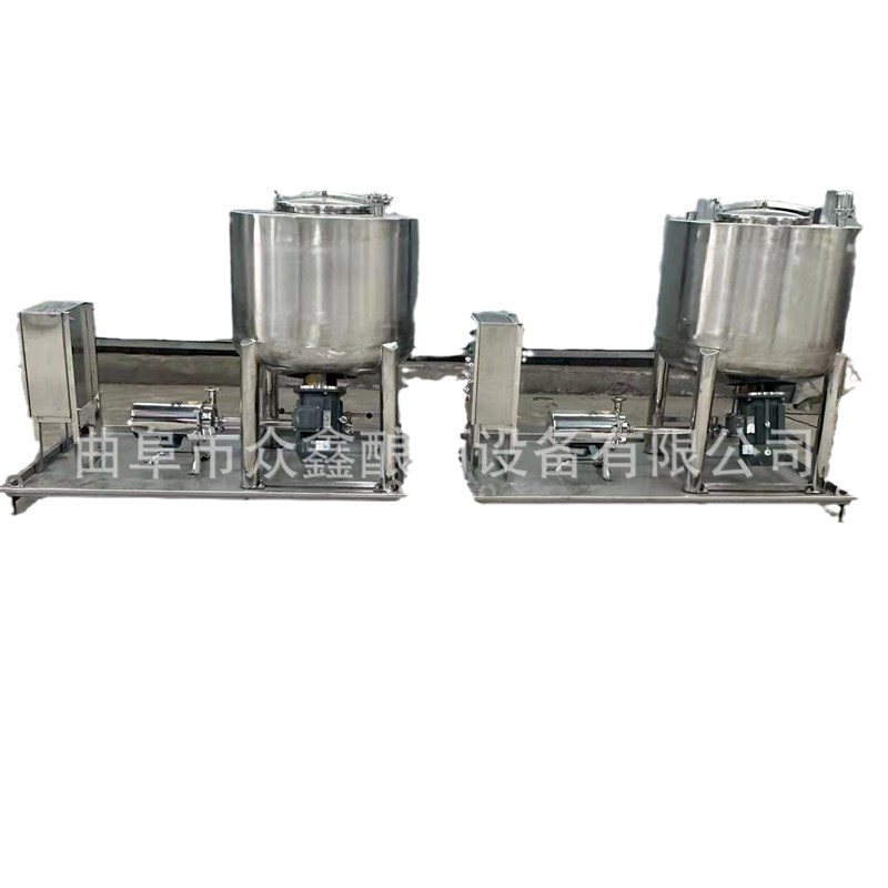不锈钢搅拌罐日化工液体搅拌机电加热搅拌桶膏霜均质乳化罐配液罐