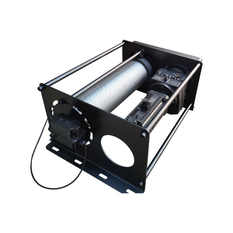 伺服卷扬机PLC编程智能恒拉力控制绞车吊威亚自排绳工业提升机