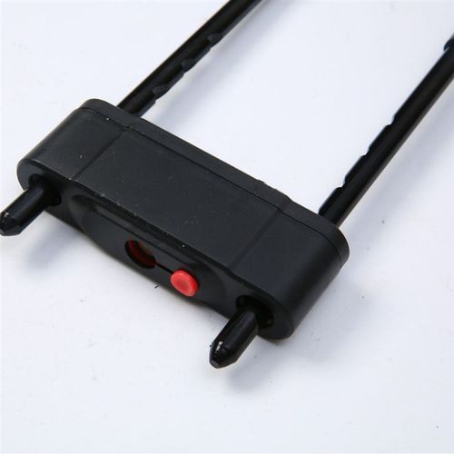 万众锁具 u型玻璃门密码锁商铺门双开防剪防盗锁店铺加长大门锁