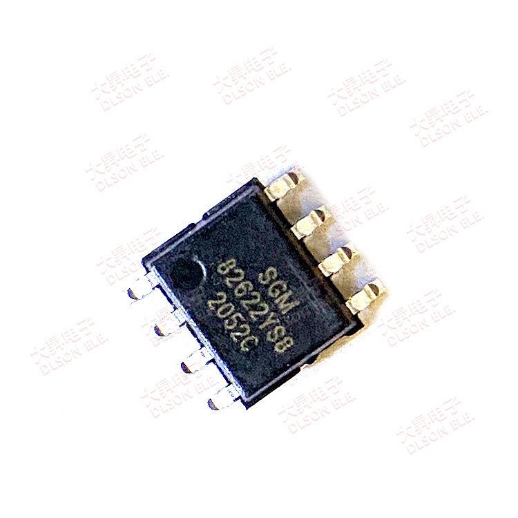 圣邦微 SGM8262-2YS8G/TR SOP8 低噪声 轨到轨 输出电流放大器图片