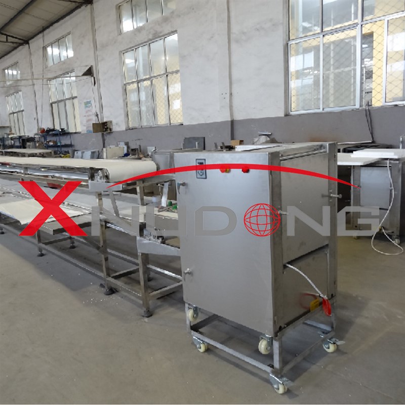 新旭东仿手工饺子皮机 商用不锈钢全自动饺子皮机 中厚边薄通用