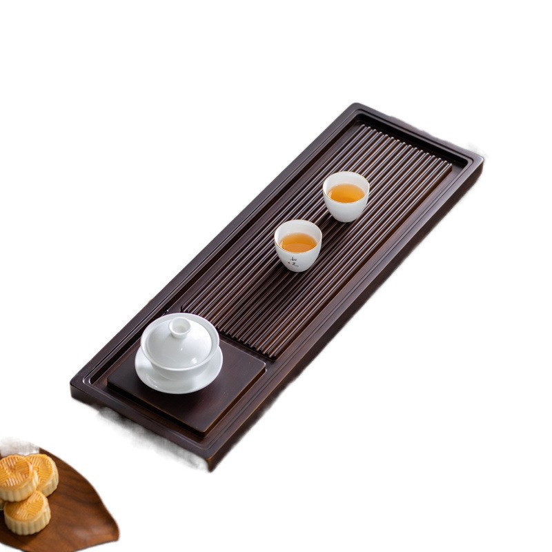 垫木茶盘茶盘茶具客厅家用茶海电木款茶托盘干泡台乌金石小号茶台