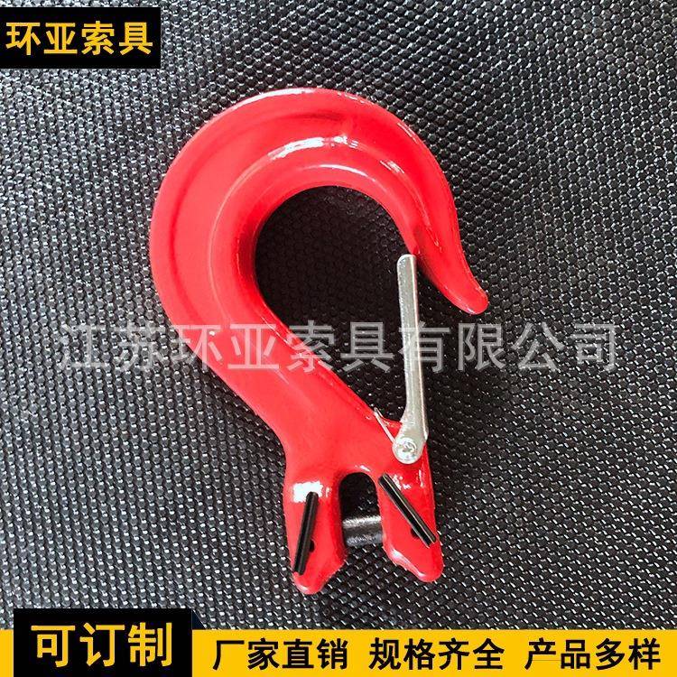 旋转吊钩用羊保角滑钩(带险卡)起重吊装弹簧GTF吊钩规格齐全