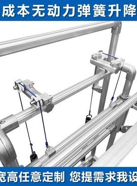 铝合益金自精益管线LCIA棒无动力弹簧升降架LCA低成I本动化第三代