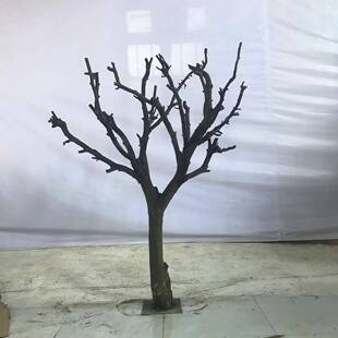 枝猫爬架枯树干实饰木2372树树杈造型树服店橱窗装假树造景套装装