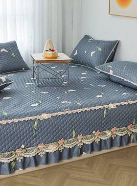 档榻UYJ榻四米床盖炕季通用炕盖专高用床单电热单炕罩加厚防滑可