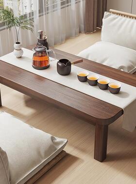 飘桌楠竹炕桌家用榻榻米小茶几床窗学习折上叠书宿舍电脑IIX桌矮