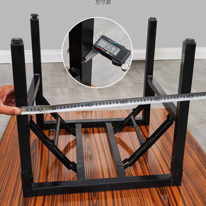 折叠桌吃户饭桌子家用桌外矮桌地摊桌子方桌形折叠圆IG简桌餐小饭