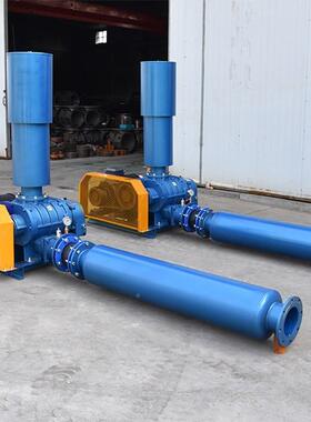 锈钢铸铁高压大气风AUR量污水处理曝脱风硫气爆气粉体力输送罗茨