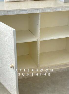 轻奢艺术造型然洞石大理石茶桌装款天式IQQ台边饰几玄关摆衣件柜