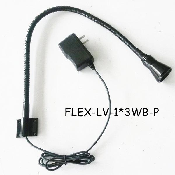 1*3W220VLED软管壁灯铝材软管灯带插FLEX-LV-头头墙面床表面螺丝