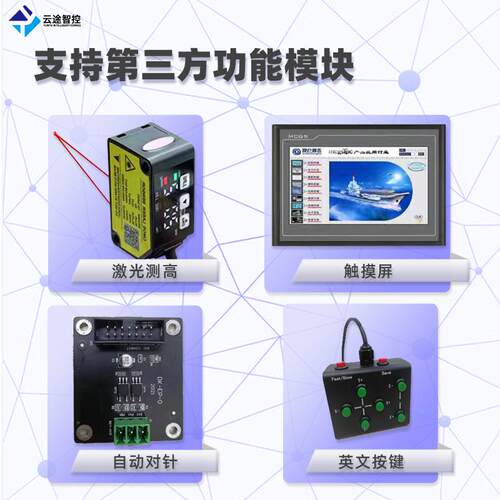途六轴自动螺丝运动控制MLSC602机系统锁步进伺服电PLC控制卡云支