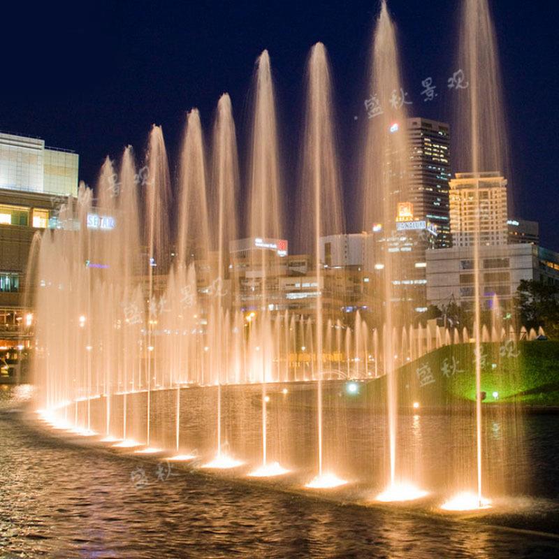 程控泉型户外大景区河道跑数控泉人工湖音乐跑PRR喷泉不锈钢喷头