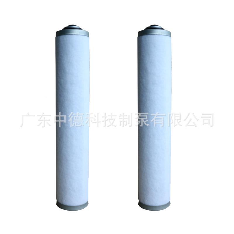 旋片式真空泵配件进气油气滤芯过滤器真空泵分离器滤清排VHB雾器