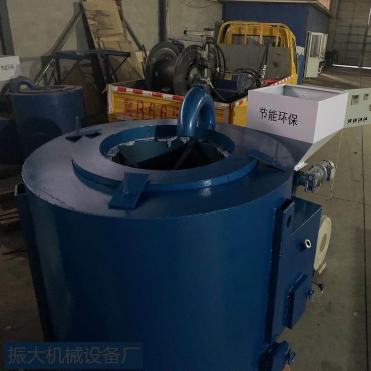 厂家直销电磁25电阻坩埚熔铝炉1002铝000公斤-全自熔动生物质颗粒