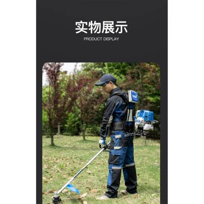 打Q19F割草机式背NPK负割灌机园林四冲程汽油草机除草机