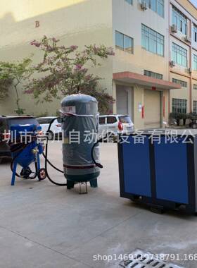 拌车压移动喷砂机喷开600p放高式搅喷砂罐小型钢结构防腐除锈砂打