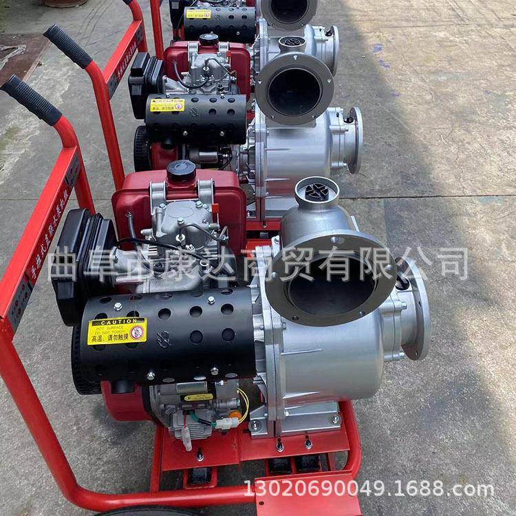 大水面积排水泵移动式抽泵小型水泵自泵EPK3寸4寸6吸水寸泵