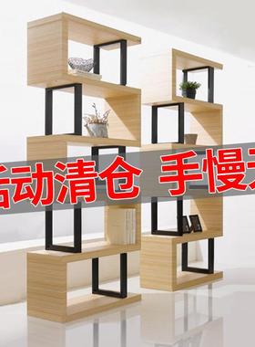 隔断柜架置物架书落地铁多客厅隔ZEB断展示架子简约儿童层玄关艺