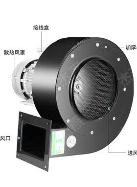 多翼式离心风机750WF低噪音鼓机工业机械SCZD配套冷却风风机通风