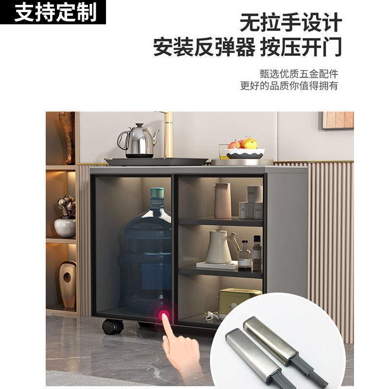 yhu轻奢客厅小户型一沙发边几茶水边厨餐房纳OHL柜多收功能储物体
