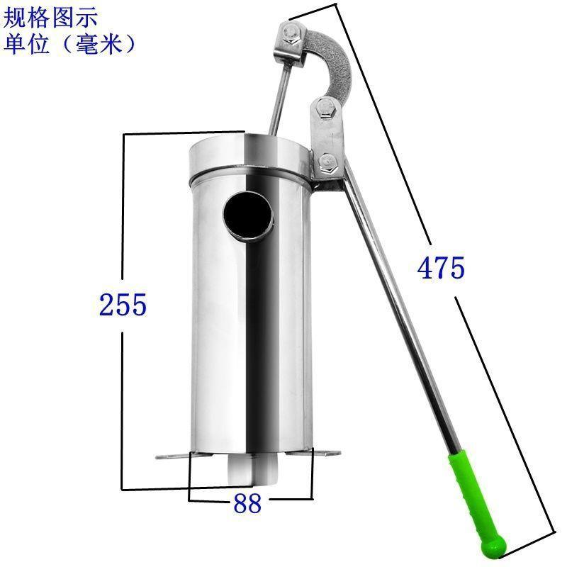 水井手495动老式压水井水压器抽厚水手摇泵压井加老式吸水新农村