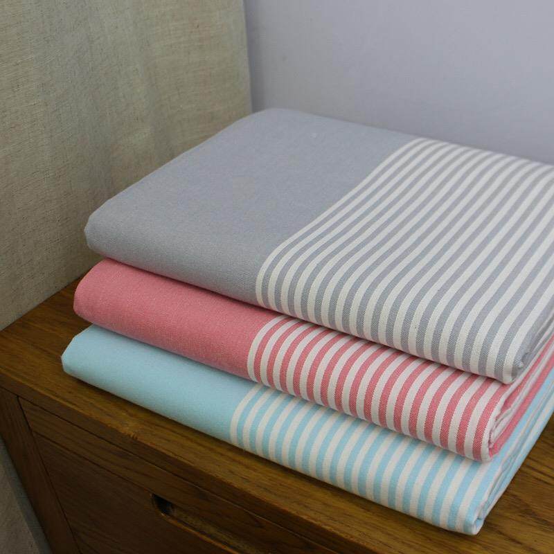 KEC老密粗布床床单单件亚加麻厚加1.8mGLJ双人布被单单