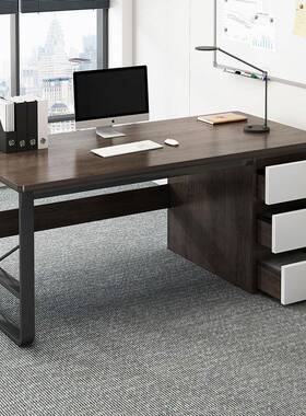 办公桌员工JO566+位约现代办简公室桌职员桌组合人单工位简易椅电