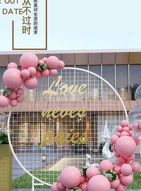 形立式网格展FIU架婚庆示饰品促园销展会幼儿圆作品商超货架照片
