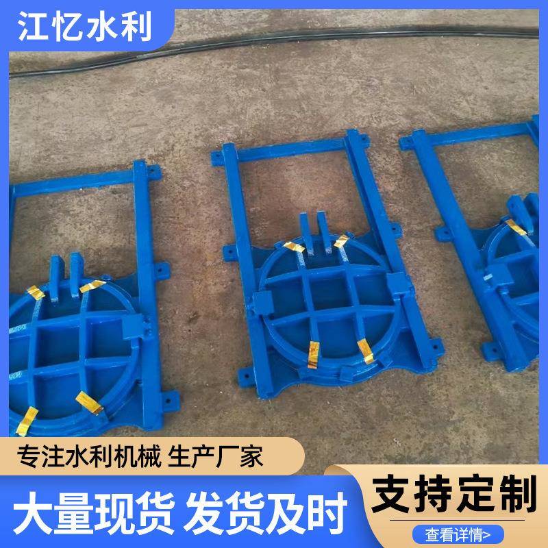 机闸一体式闸门渠道插板闸门水库机闸5T双向挡水一体不锈钢闸门