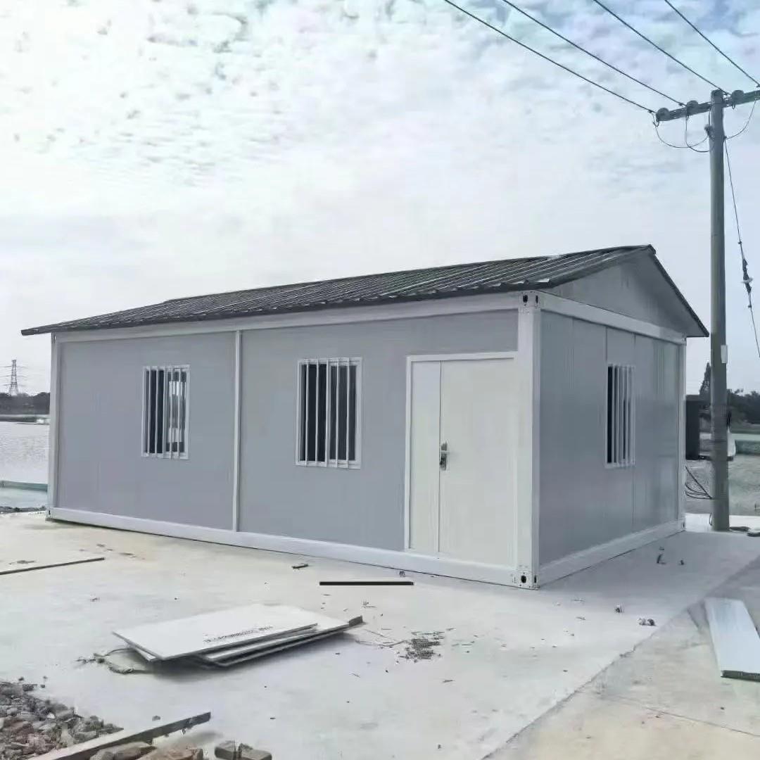 集装箱住人箱房子带装修工地移动彩钢集成房屋组装可拆卸活动板房