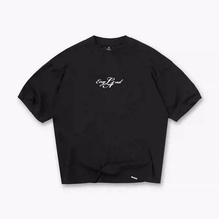 REPRESENT EngLAnd T-Shirt 简约休闲英文字母发泡印花圆领短袖t恤  颜色：黑色 白色 尺码：S M L XL  REP275