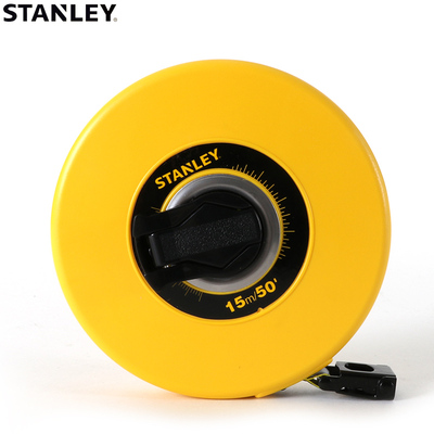STANLEY史丹利密闭式玻璃纤维公英制软卷尺STHT34260-8-23 15米