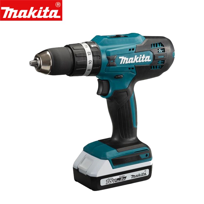 Makita牧田HP488D005充电冲击钻电动起子机锂电池家用多功能电钻