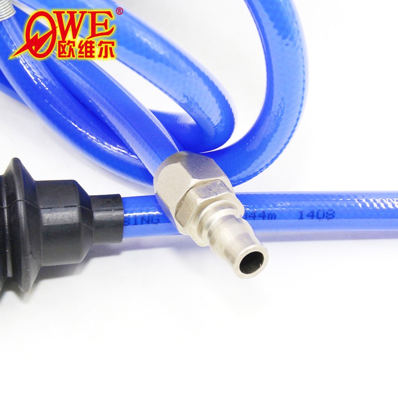 欧维尔OW-820气鼓自动卷管器气管卷轮座排管伸缩20米12*8mm吊轮