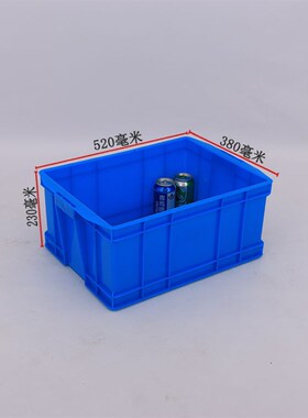 顺发厂家直卖红色胶箱465*350*220mm塑料餐具箱 465-220红色胶箱